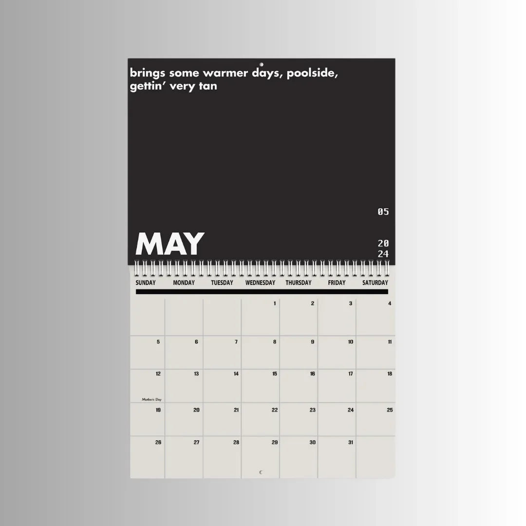 Custom Drake Calendar