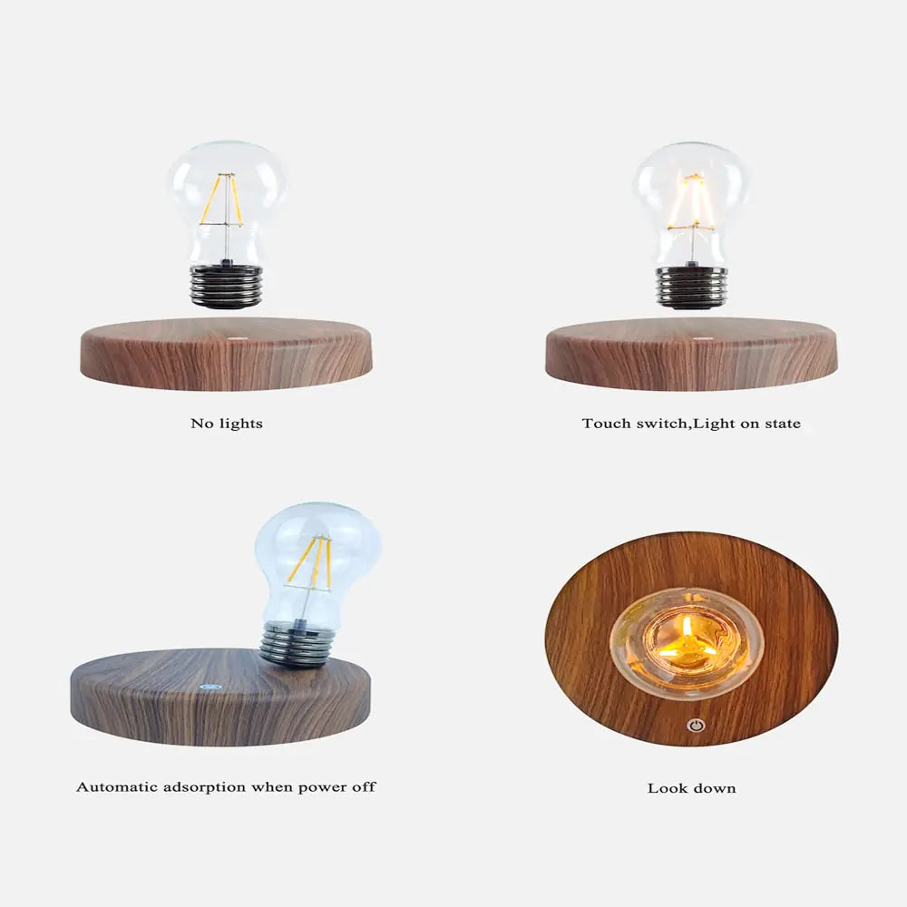 Float and Glow Levitation Lamp